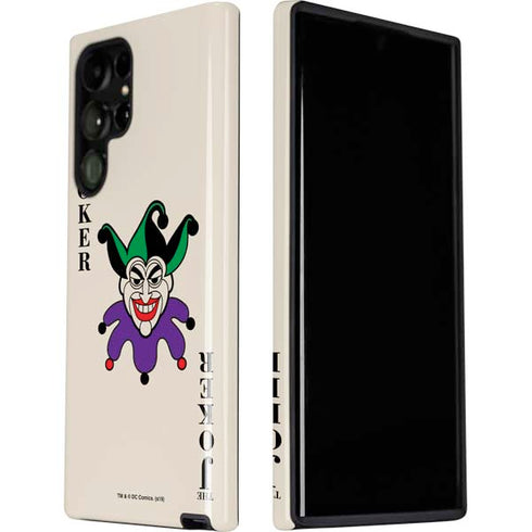 DC Comics The Joker Calling Card Galaxy S22 Ultra Pro Case