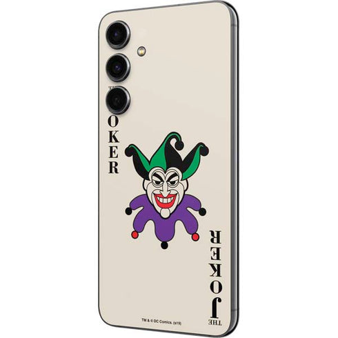 DC Comics The Joker Calling Card Galaxy S23 FE Skin