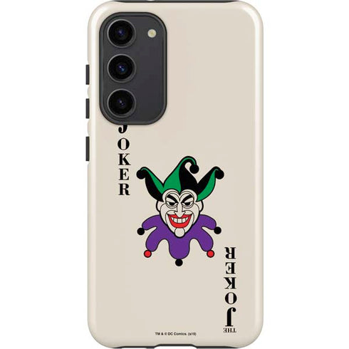 DC Comics The Joker Calling Card Galaxy S23 Plus Pro Case