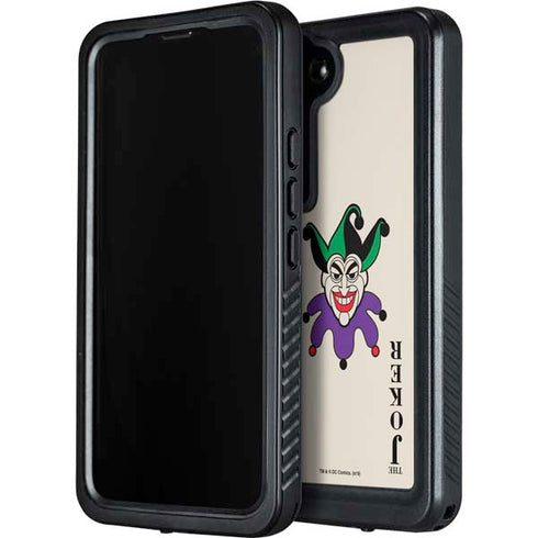 DC Comics The Joker Calling Card Galaxy S23 Plus Waterproof Case