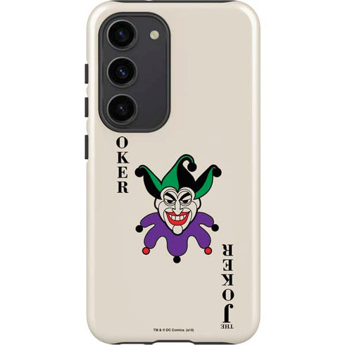 DC Comics The Joker Calling Card Galaxy S23 Pro Case