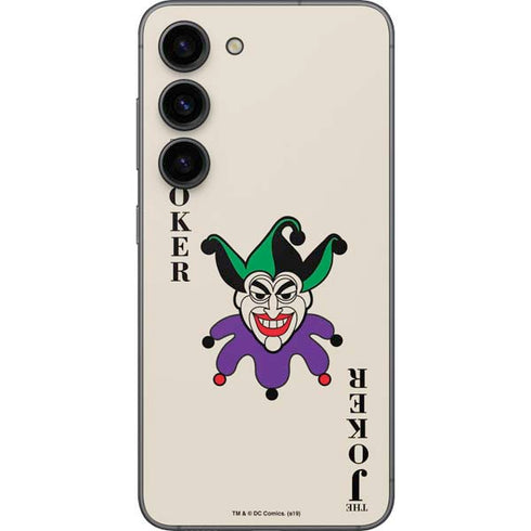 DC Comics The Joker Calling Card Galaxy S23 Skin