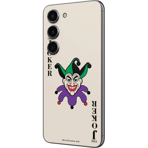 DC Comics The Joker Calling Card Galaxy S23 Skin