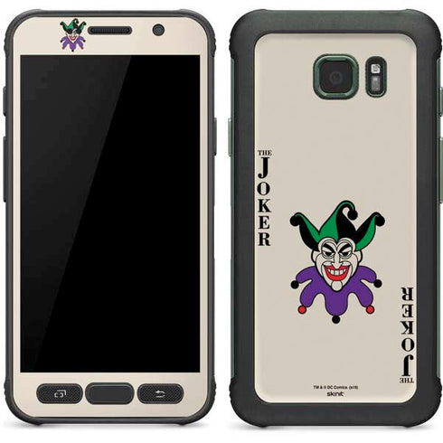 DC Comics The Joker Calling Card Galaxy S7 Active Skin