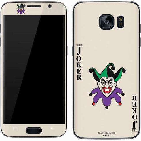 DC Comics The Joker Calling Card Galaxy S7 Skin