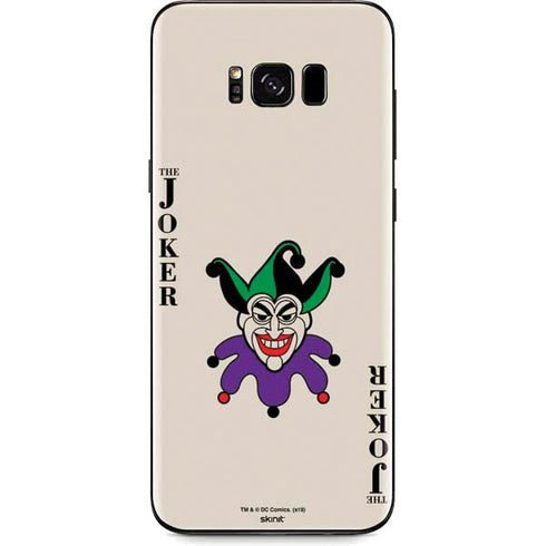 DC Comics The Joker Calling Card Galaxy S8 Skin