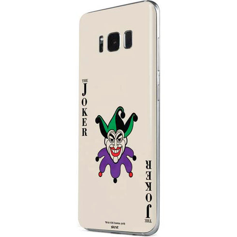 DC Comics The Joker Calling Card Galaxy S8 Skin