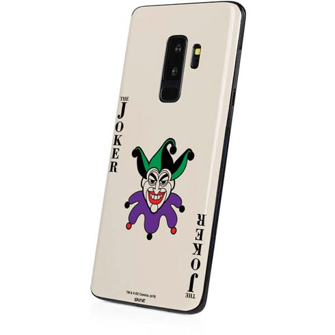 DC Comics The Joker Calling Card Galaxy S9 Plus Skin