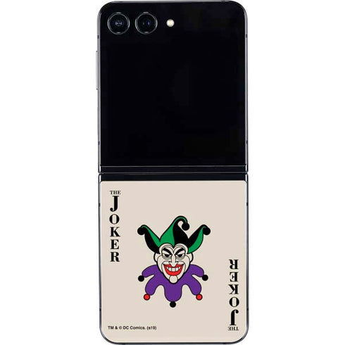 DC Comics The Joker Calling Card Galaxy Z Flip5 5G Skin