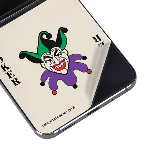 DC Comics The Joker Calling Card Galaxy Z Flip5 5G Skin