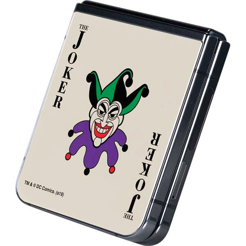 DC Comics The Joker Calling Card Galaxy Z Flip5 5G Skin