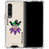 DC Comics The Joker Calling Card Galaxy Z Fold4 5G Clear Case
