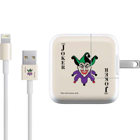 DC Comics The Joker Calling Card iPad Charger (10W USB) Skin