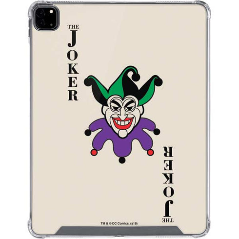 DC Comics The Joker Calling Card iPad Pro 12.9in (2020) Clear Case