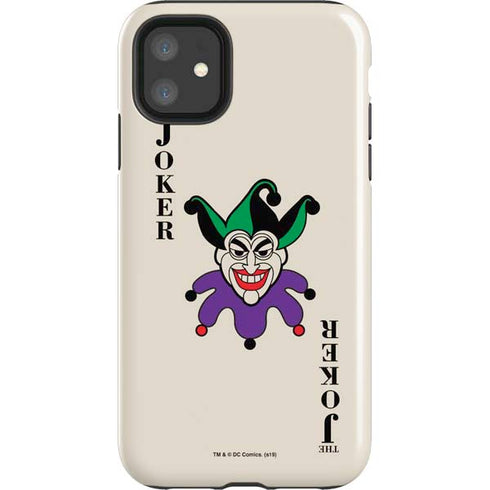 DC Comics The Joker Calling Card iPhone 11 Impact Case