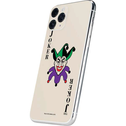 DC Comics The Joker Calling Card iPhone 11 Pro Skin