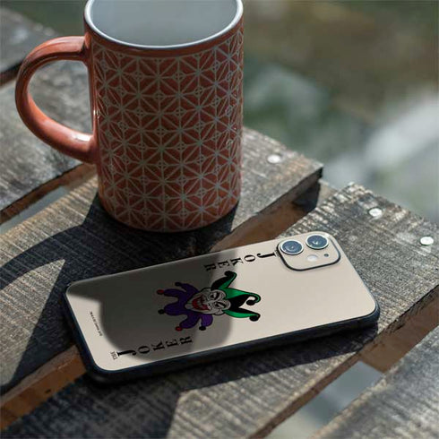 DC Comics The Joker Calling Card iPhone 11 Skin