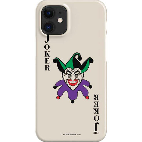 DC Comics The Joker Calling Card iPhone 12 Mini Lite Case