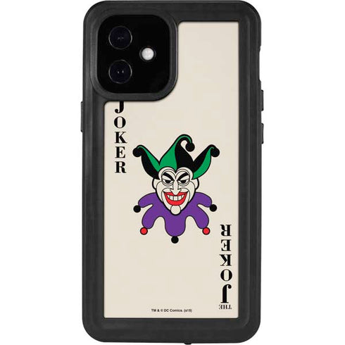 DC Comics The Joker Calling Card iPhone 12 Mini Waterproof Case