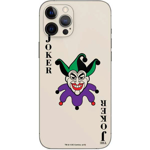 DC Comics The Joker Calling Card iPhone 12 Pro Max Skin