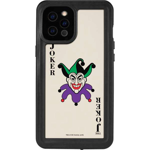 DC Comics The Joker Calling Card iPhone 12 Pro Max Waterproof Case