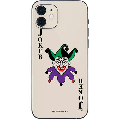 DC Comics The Joker Calling Card iPhone 12 Skin
