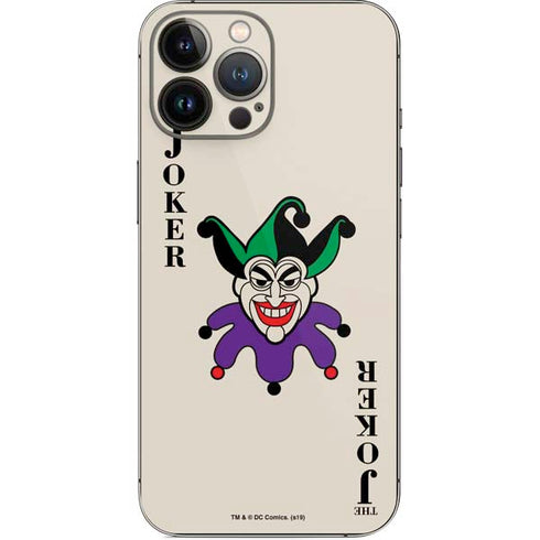 DC Comics The Joker Calling Card iPhone 13 Pro Max Skin