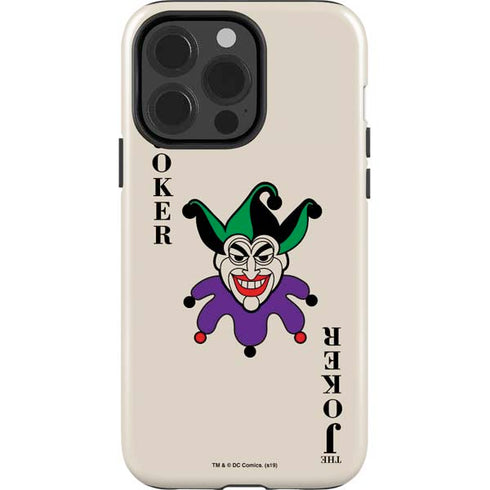 DC Comics The Joker Calling Card iPhone 15 Pro Impact Case