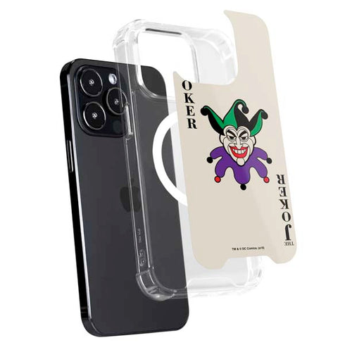 DC Comics The Joker Calling Card iPhone 15 Pro MagSafe Case