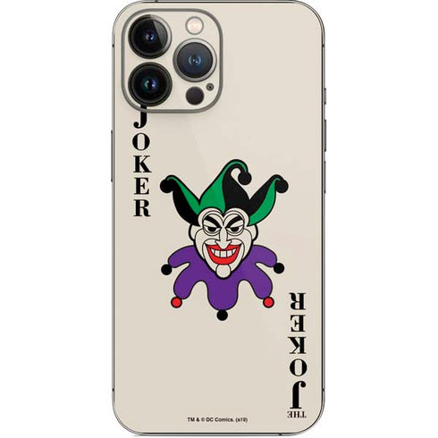 DC Comics The Joker Calling Card iPhone 14 Pro Max Skin