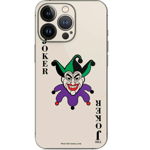 DC Comics The Joker Calling Card iPhone 15 Pro Skin