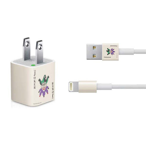 DC Comics The Joker Calling Card iPhone Charger (5W USB) Skin