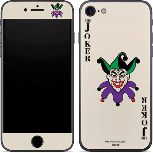 DC Comics The Joker Calling Card iPhone SE (2nd & 3rd Gen) Skin