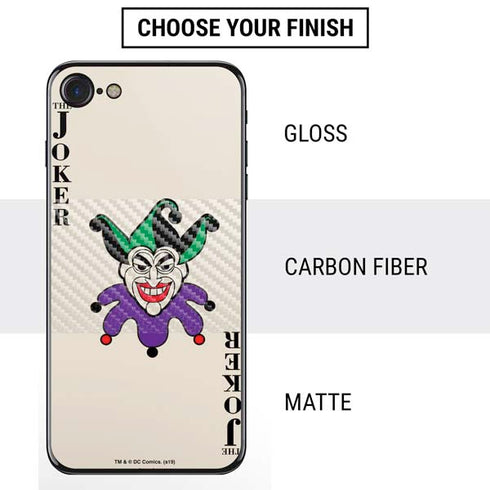 DC Comics The Joker Calling Card iPhone SE (2nd & 3rd Gen) Skin