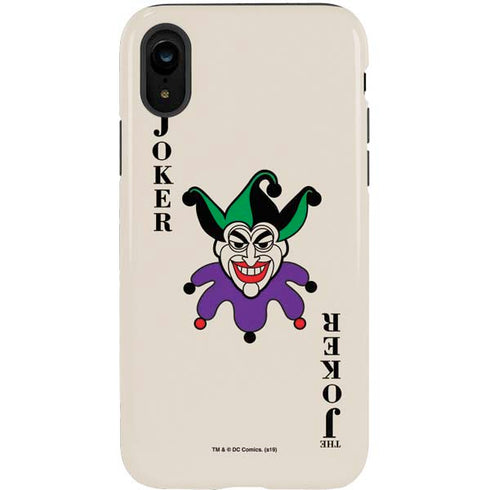 DC Comics The Joker Calling Card iPhone XR Pro Case