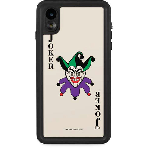 DC Comics The Joker Calling Card iPhone XR Waterproof Case