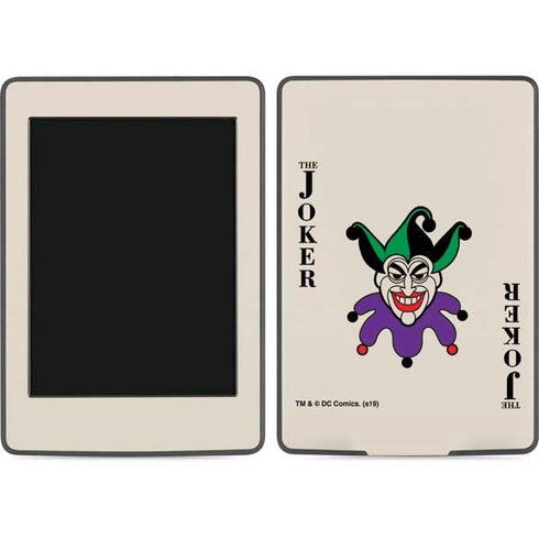 DC Comics The Joker Calling Card Amazon Kindle Skin