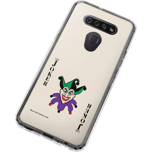 DC Comics The Joker Calling Card LG K51/Q51 Clear Case