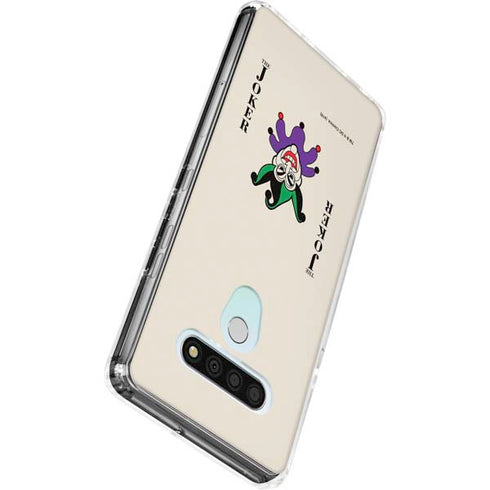 DC Comics The Joker Calling Card LG Stylo 6 Clear Case
