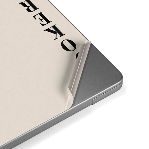 DC Comics The Joker Calling Card MacBook Pro 14in (2021-24) Skin