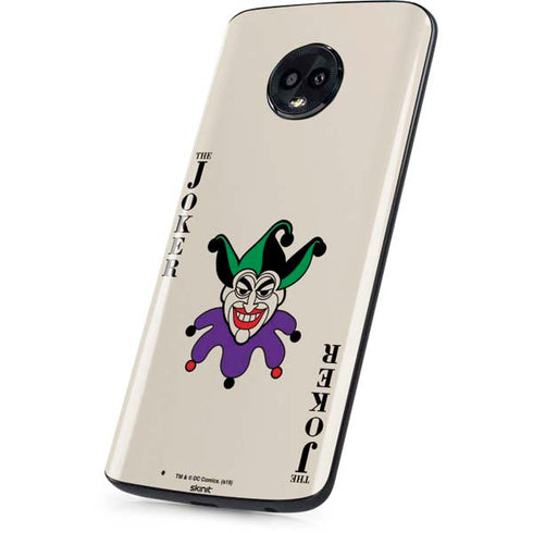 DC Comics The Joker Calling Card Moto G6 Skin