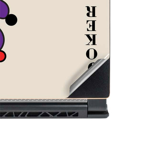 DC Comics The Joker Calling Card MSI GS65 Stealth Laptop Skin