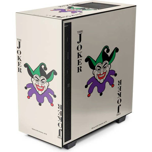DC Comics The Joker Calling Card NZXT H510 Compact ATX Mid-Tower Case Skin