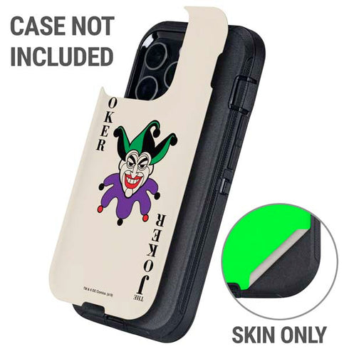 DC Comics The Joker Calling Card Otterbox Defender iPhone Skin