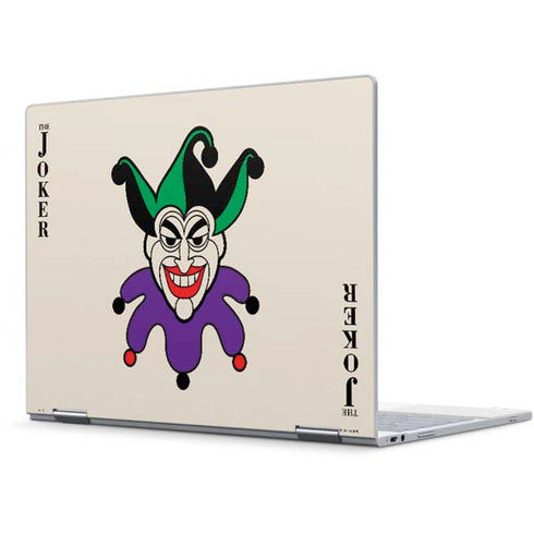 DC Comics The Joker Calling Card Pixelbook Skin