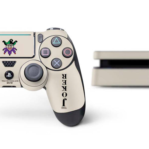 DC Comics The Joker Calling Card PS4 Slim Bundle Skin