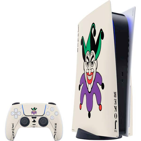 DC Comics The Joker Calling Card PS5 Bundle Skin