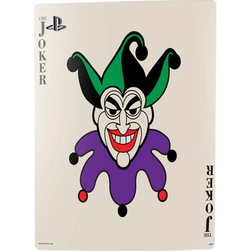 DC Comics The Joker Calling Card PS5 Console Skin