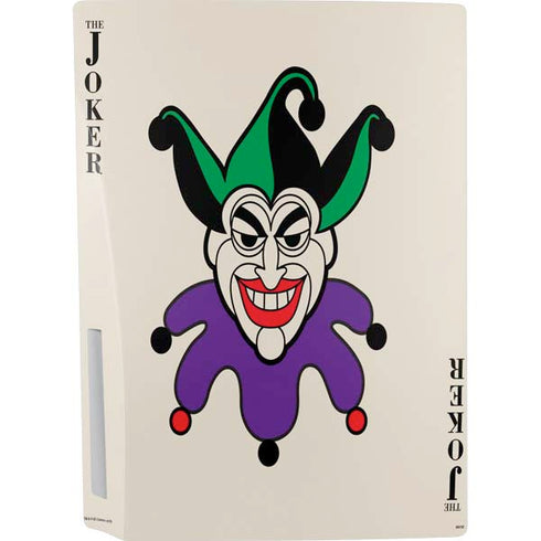DC Comics The Joker Calling Card PS5 Console Skin