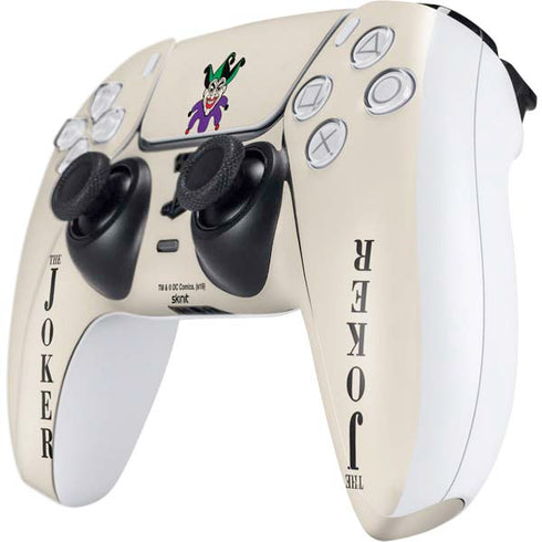 DC Comics The Joker Calling Card PS5 Controller Skin